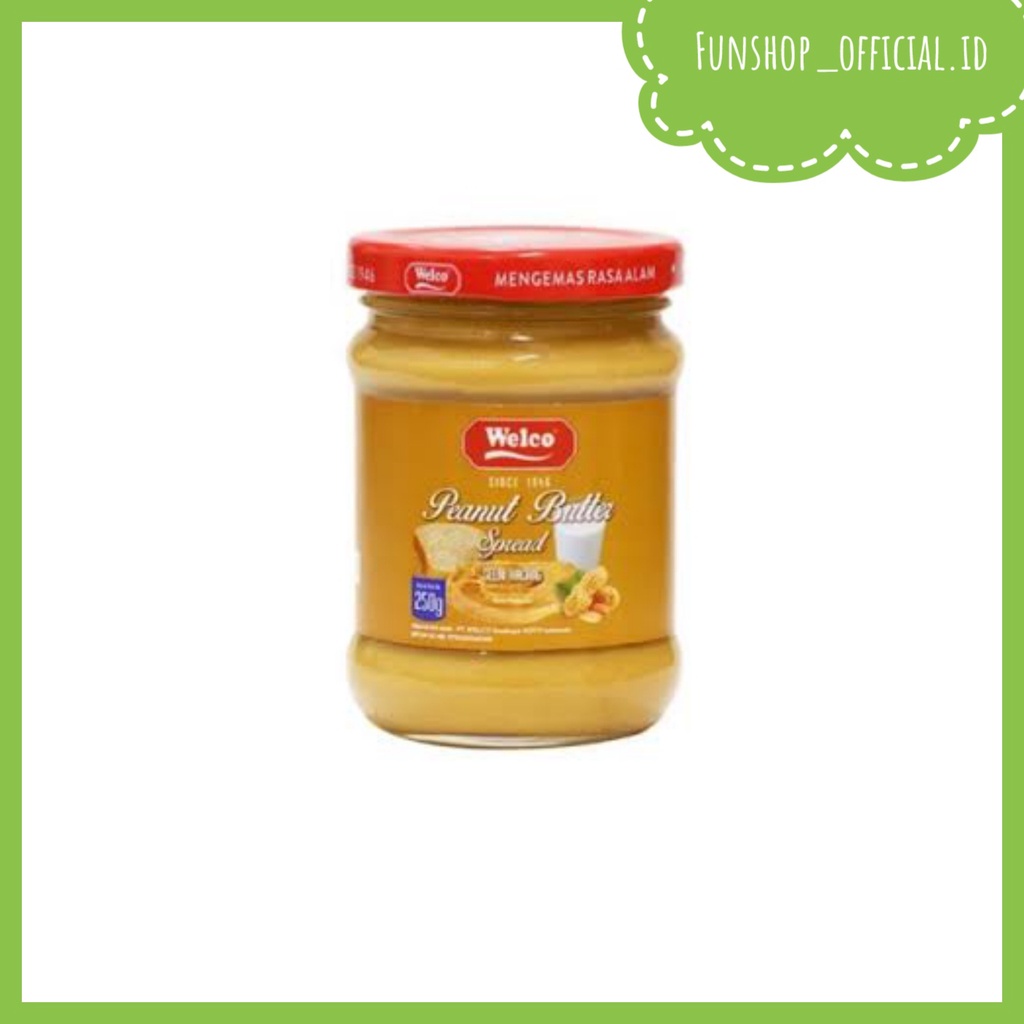 

WELCO MIXED FRUIT JAM / WELCO PEANUT BUTTER 250GR