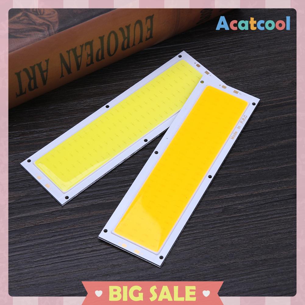 Lampu Strip Led Cob 12v 10w Ukuran 120x36mm Warna Warm White