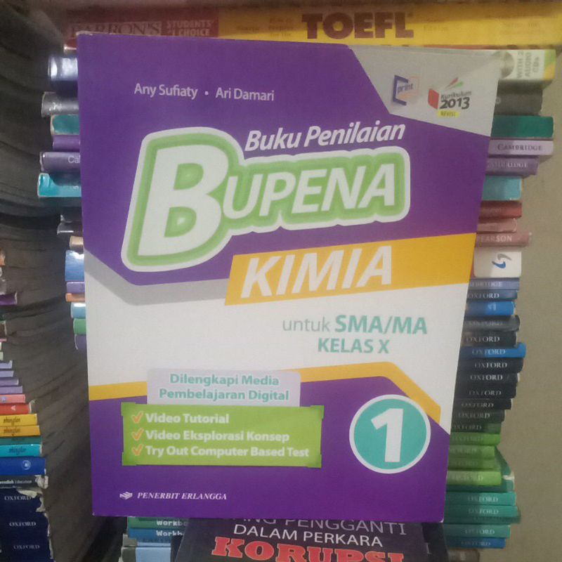 Buku penilaian BUPENA KIMIA untuk sma kelas 10 erlangga edisi revisi