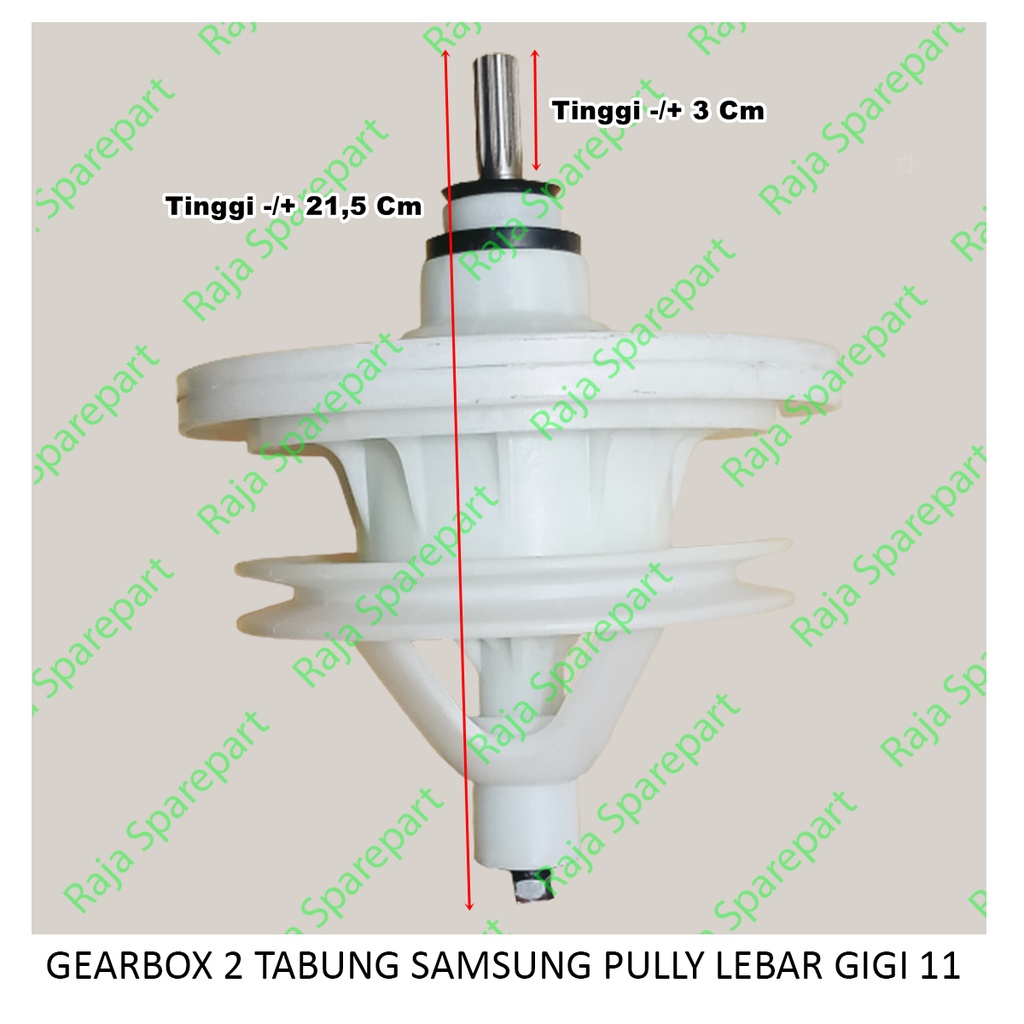 Gearbox Mesin Cuci 2 Tabung Samsung Pully Lebar Gigi 11 GB27