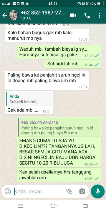 Atasan Tunik Batik Marina Unggul Jaya Quality Premium Orisinal