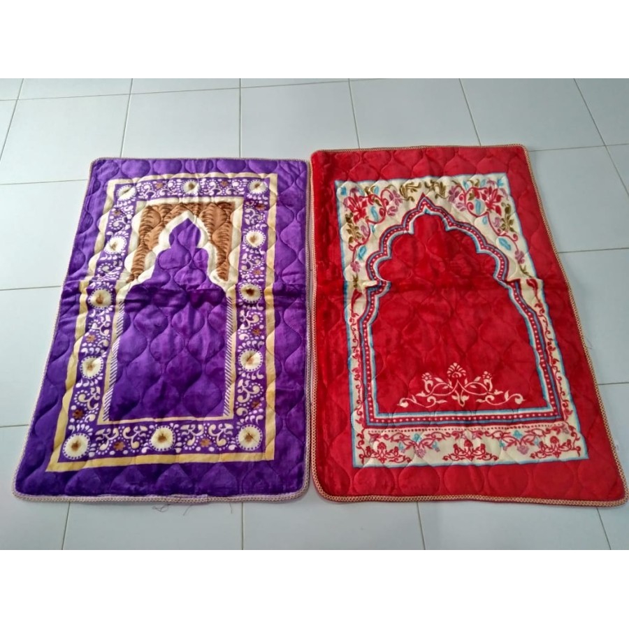 Al-Jeddah Sajadah Busa Tebal - Sajadah Besar 70 x 110 cm - Anti Slip