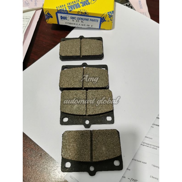 brake pad kampas rem Corolla ke30