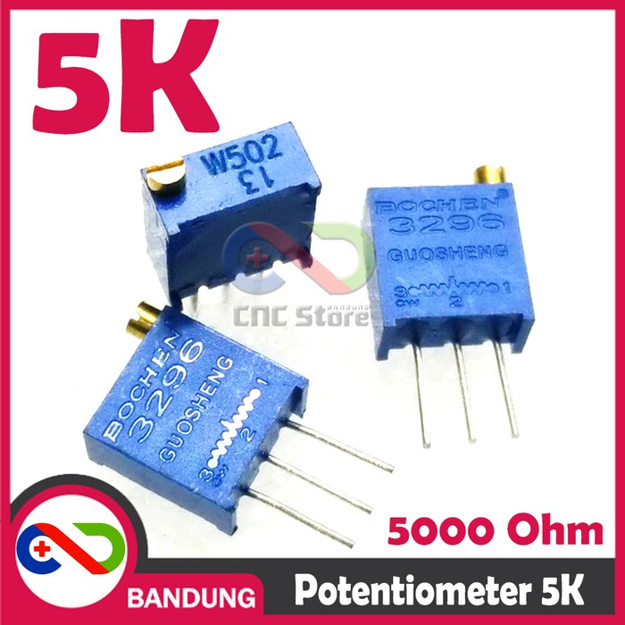 POTENSIOMETER 5K POTENTIOMETER POTENSIO TRIMPOT MULTITURN VR 329