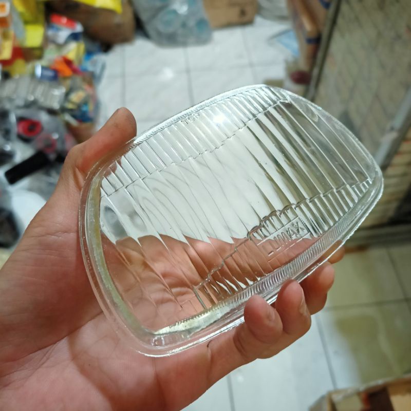 Kaca lampu depan kaca headlamp vespa super sprint