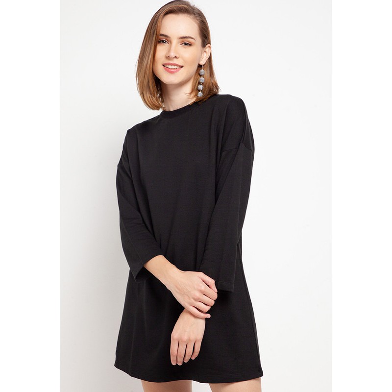Tolliver Female Basic Sweat Dress Black
