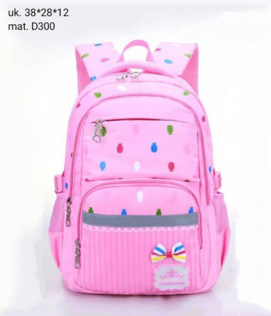 ARMELIA SHOP - Tas Ransel Armelia Karakter Kartun motif nanas Tas Sekolah Perempuan Tas Wanita Murah