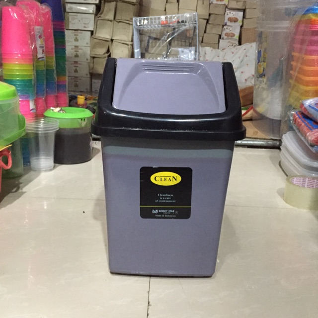 KOMET STAR - Tempat Sampah 5 Liter / Tempat Sampah Kamar Mandi / Tempat Wadah Sampah Dapur