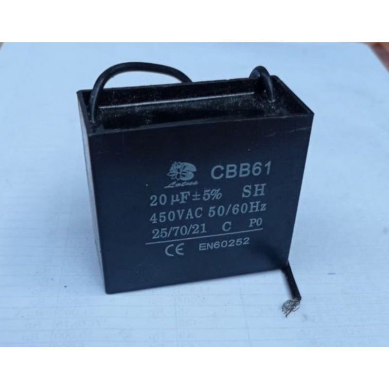 Kapasitor , SANYO ,  KOTAK  , 4 &amp; 5 &amp; 6 &amp; 8 &amp; 10 &amp; 12 &amp;  14 &amp; 16 &amp; 20 &amp;  UF  , Capacitor  , , Pompa 12 Mikro  450 volt