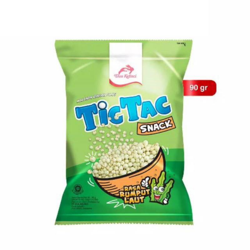 

TICTAC PILUS DUA KELINCI RASA RUMPUT LAUT 90gr TIC TAC DUA KELINCI