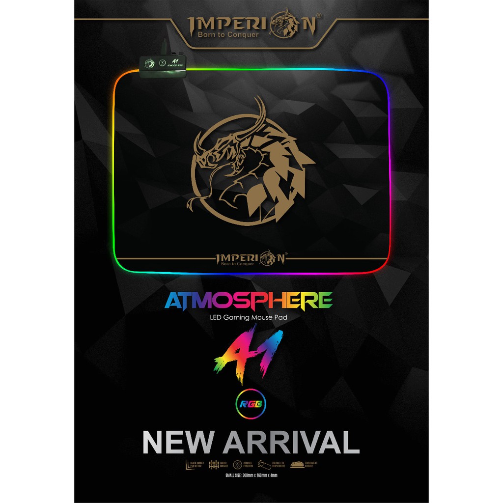 Imperion ATMOSPHERE A1 RGB Gaming MousePad