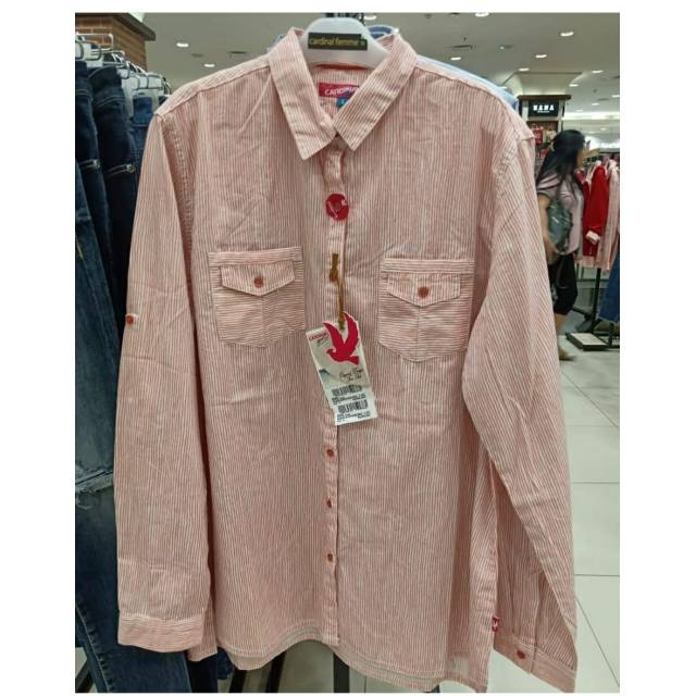 Kemeja cewek cardinal