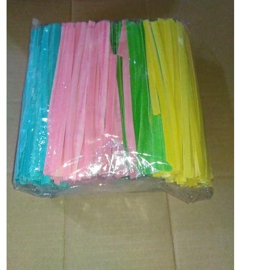 

Rame-Rame Mie lidi gepeng (pipih) rainbow, warna warni kemasan 1kg perbungkus |Stock terbaru!!!|Termurah|Diskon Besar!!!!!