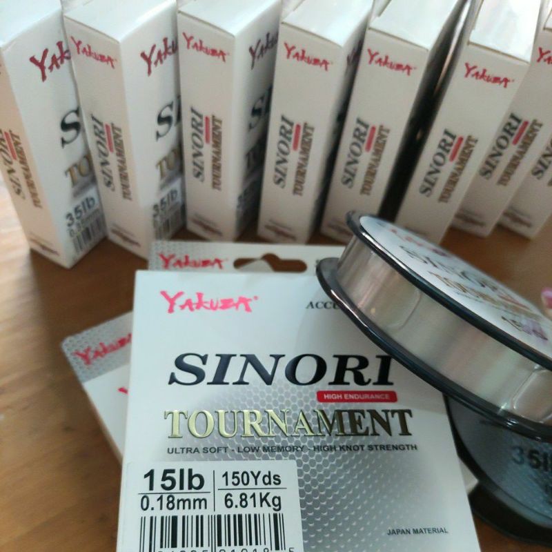 Senar pancing Yakuza Sinori Tournament 150yds