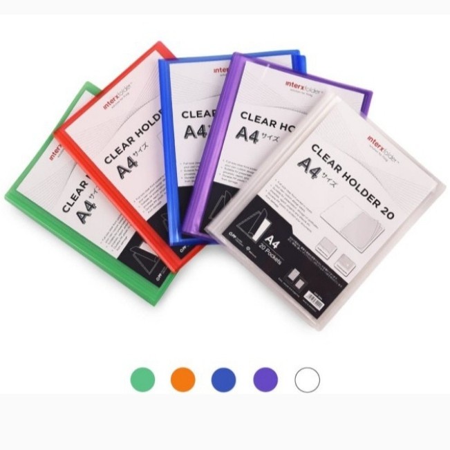 

Clear Holder Inter X A4 20 lembar