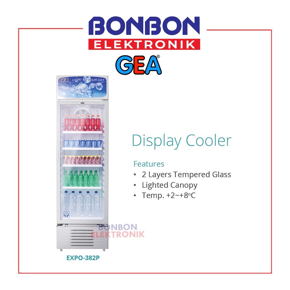 GEA Showcase Display Cooler EXPO-382P