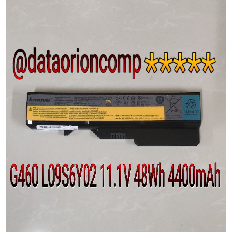 Baterai Battery Lenovo Ideapad G460 Z460 Z470 Z465 B470 B570 G560