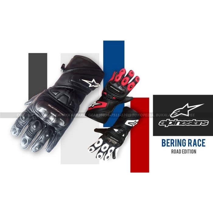 Varling Sarung Tangan Motor Alpinestar / Sarung Tangan Kulit  Murah Meriah