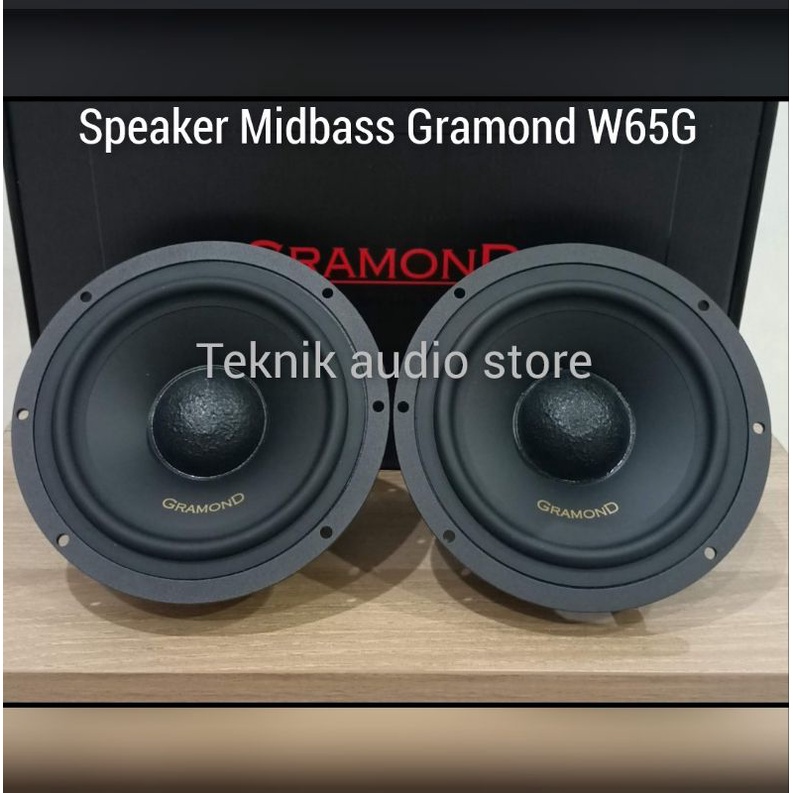 Speaker Midbass Gold Series Gramond 6.5inch W65G