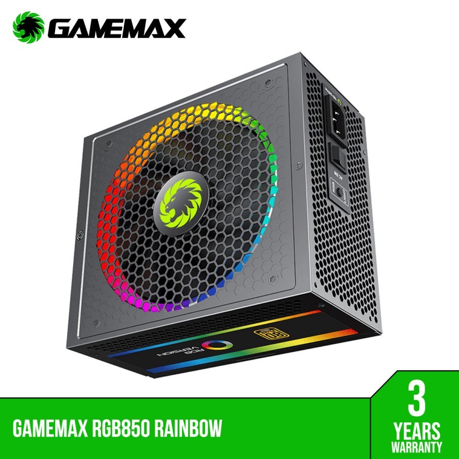 Gamemax RGB-850 Modular Gaming Power Supply