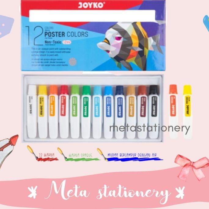 

Poster Color / Cat Poster Tube Joyko Titi Poc-12Ml-12 Warna