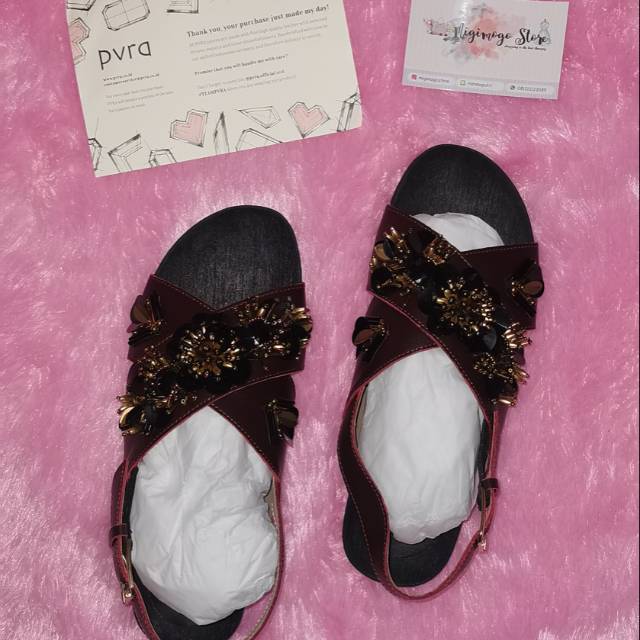 Pvra cavvami maroon Signature beads mewah banget super cantik, Limited edition #jualpvra #pvra