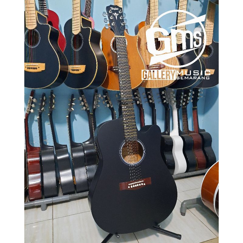 Gitar Akustik Elektrik Taylor Custom Standart