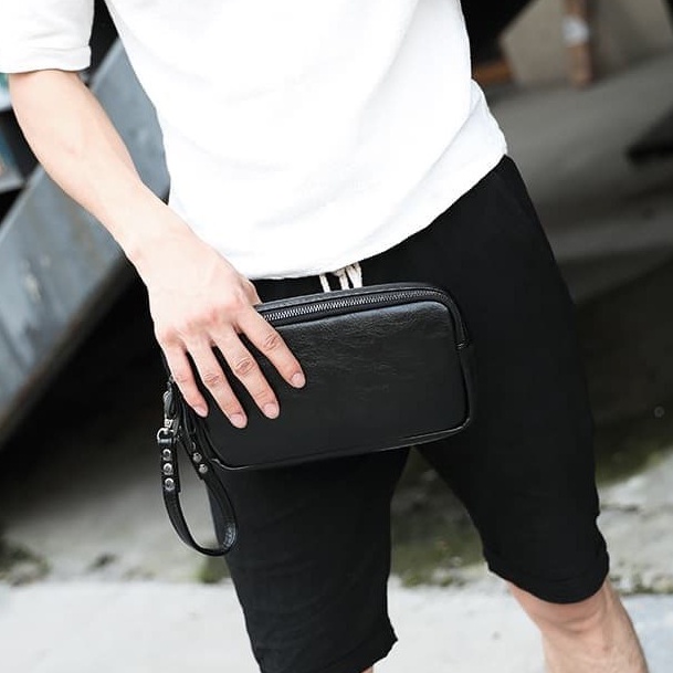 V7730 - Clutch Bag dWalker Import / Tas Tangan - Hand Bag Pria Kulit PU