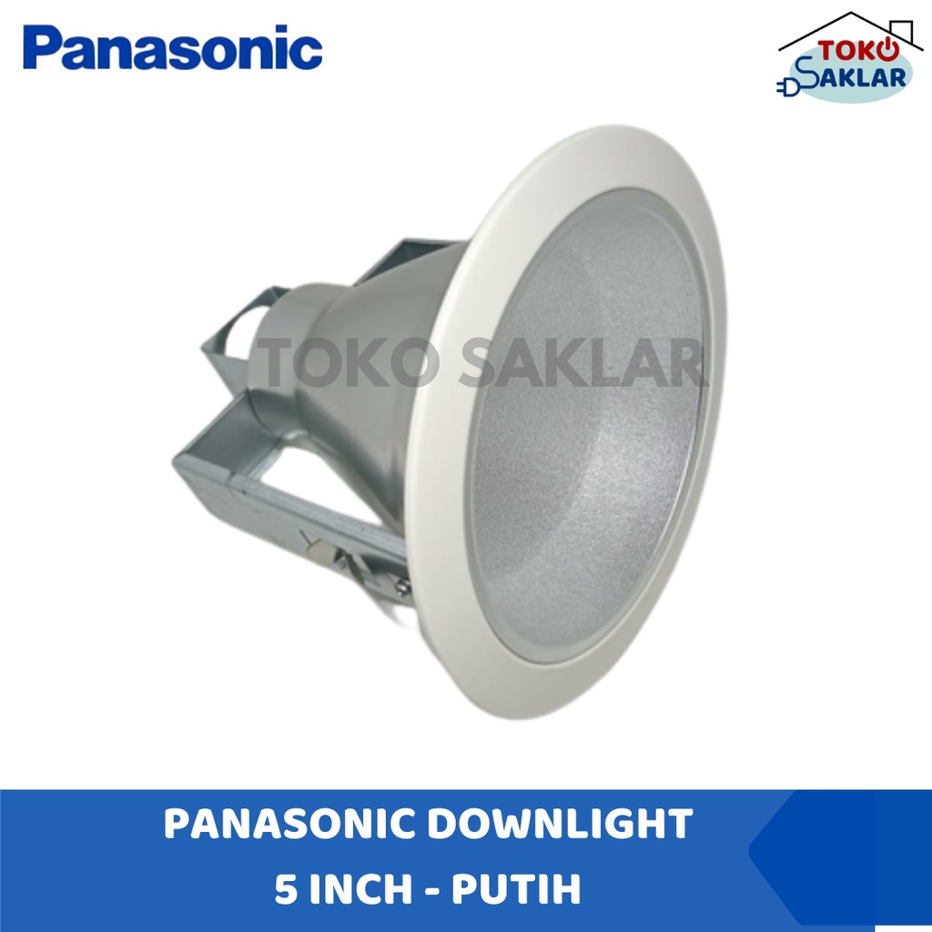 Panasonic Downlight 5 Inch Cool White Silver