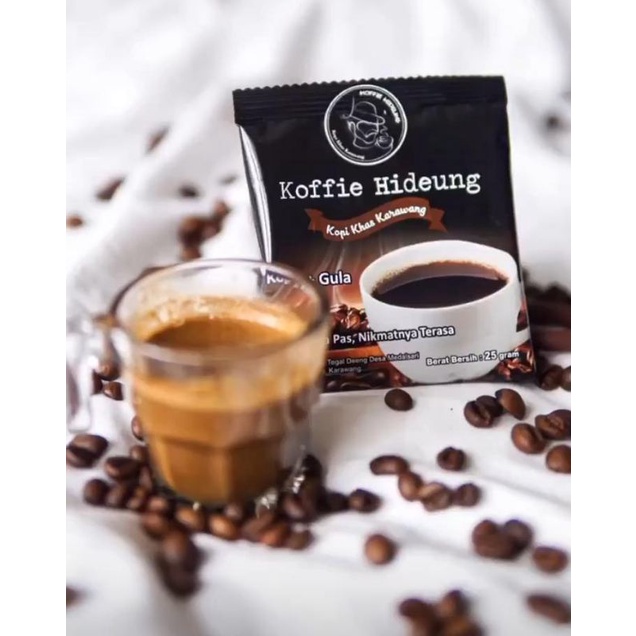 Sachet Koffie Hideung