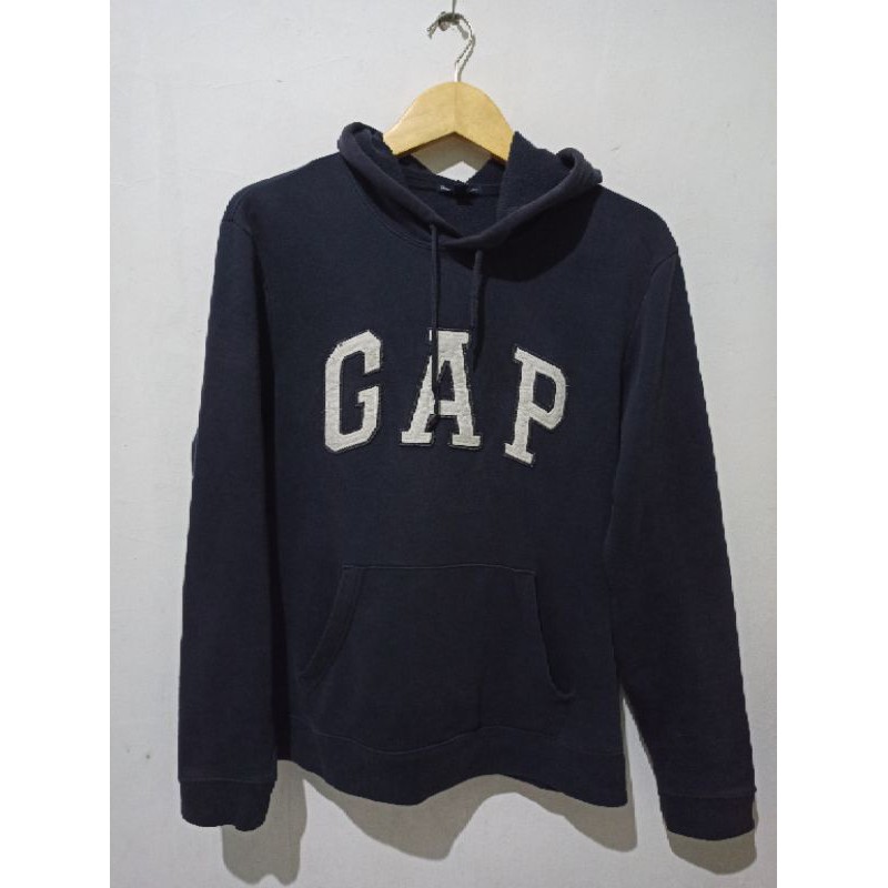 SECOND HOODIE BY GAP BIRU NAVY