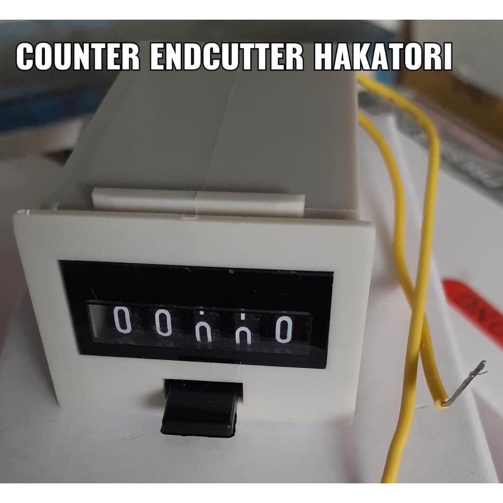 Counter Digital Mesin Potong Lempar Hakatori / End Cutter