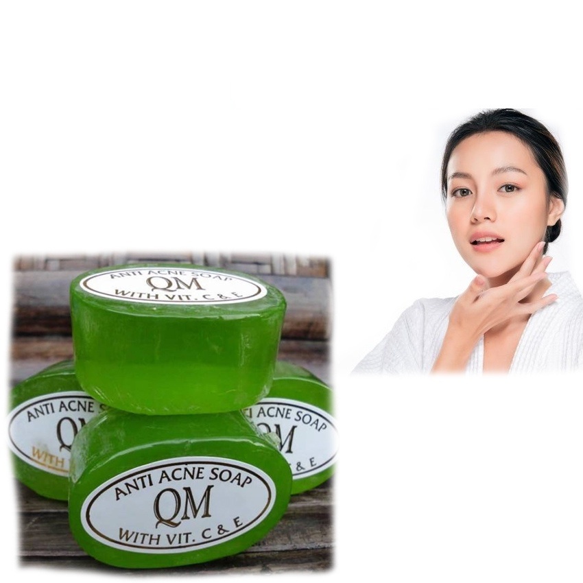 HOPE STORE - BISA COD - SABUN ANTI ACNE HIJAU /SABUN ANTI JERAWAT - MENGHILANGKAN KOMEDO DAN FLEK HITAM - SABUN JERAWAT