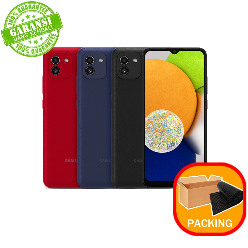 SAMSUNG GALAXY A03 BNIB SEGEL GARANSI RESMI SAMSUNG SEIN