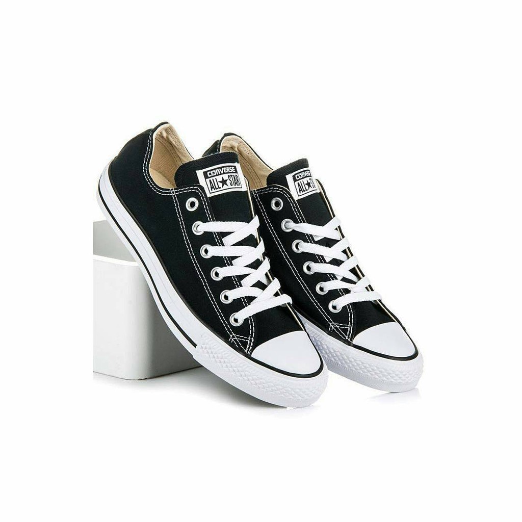 Sepatu Casual Convers_Allstar Chuck Taylor Classic Premium Low End Pendek Sneakers Cowok Cewek