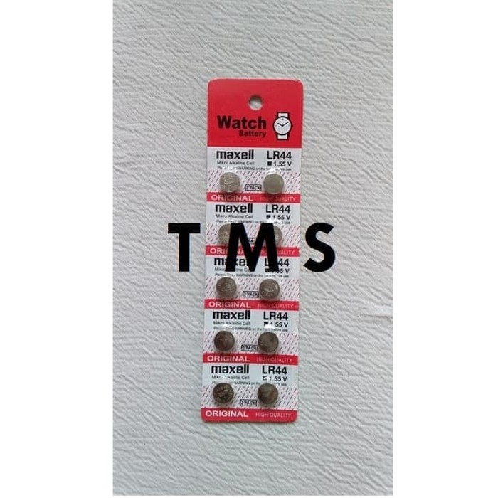 Dijual Batre Baterai LR44 / AG13 / LR 44 Battery LR44 Murah Diskon