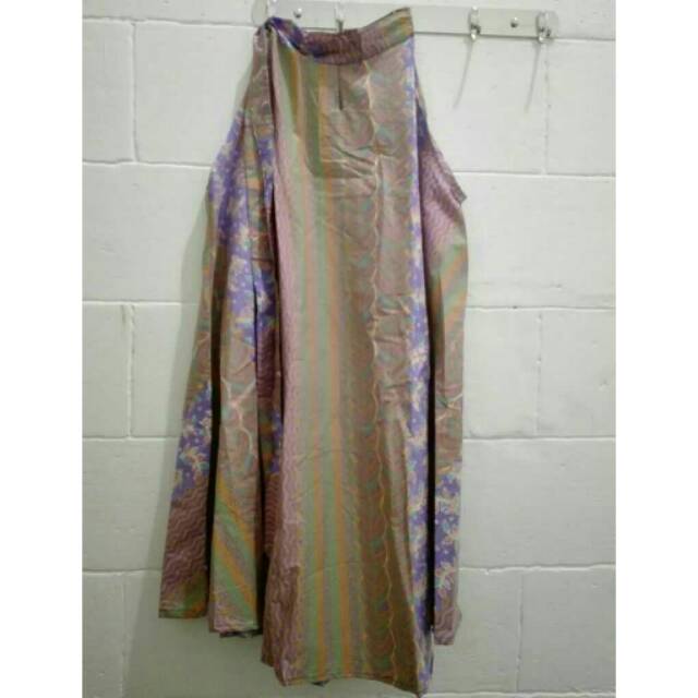 Halter neck batik dress