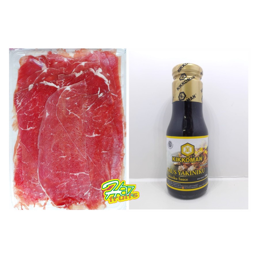 

Aus Slice Beef + Kikkoman Yakiniku 300 gr