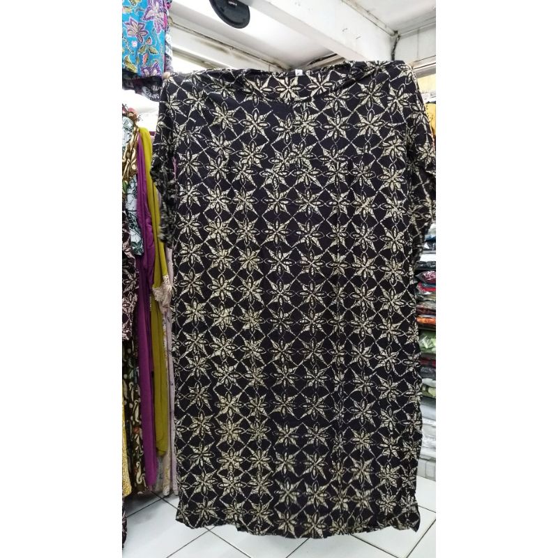 LONGDRESS HUZA BATIK SUPER BIG SIZE/SUPER JUMBO