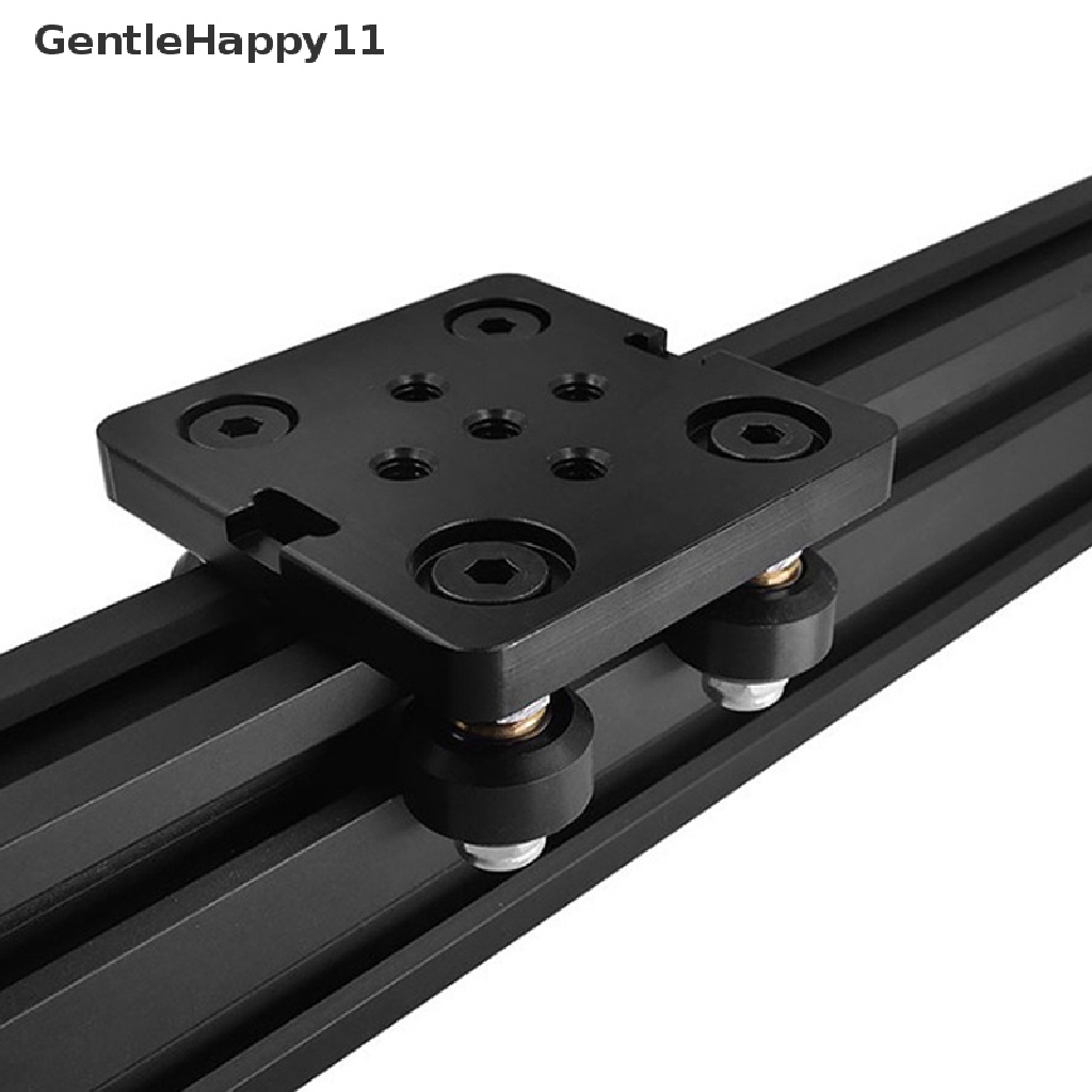 Gentlehappy 3D Printer V gantry plat set slide plate pulley Untuk Roda V-slot 2020/2040