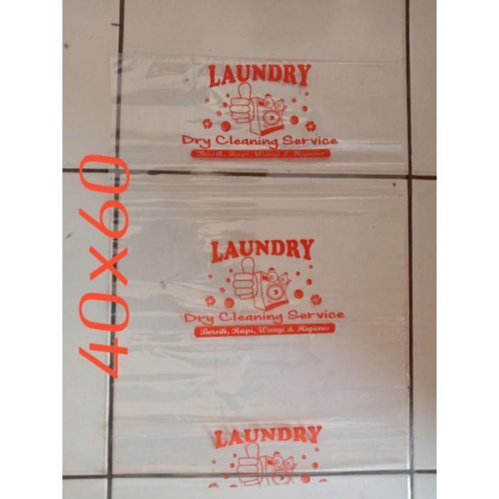 Plastik Laundry Kiloan Sablon 40 X 60