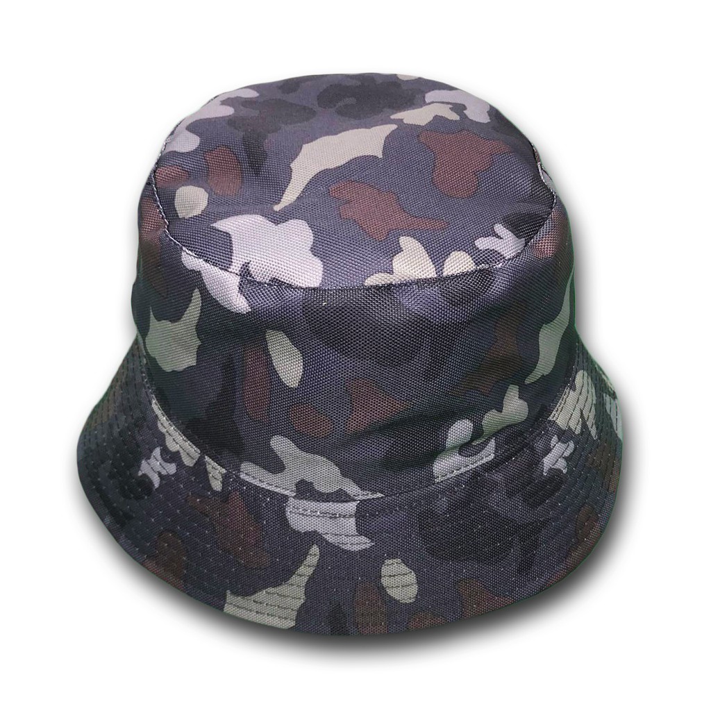 Topi Bucket Motif Loreng Army  Dewasa