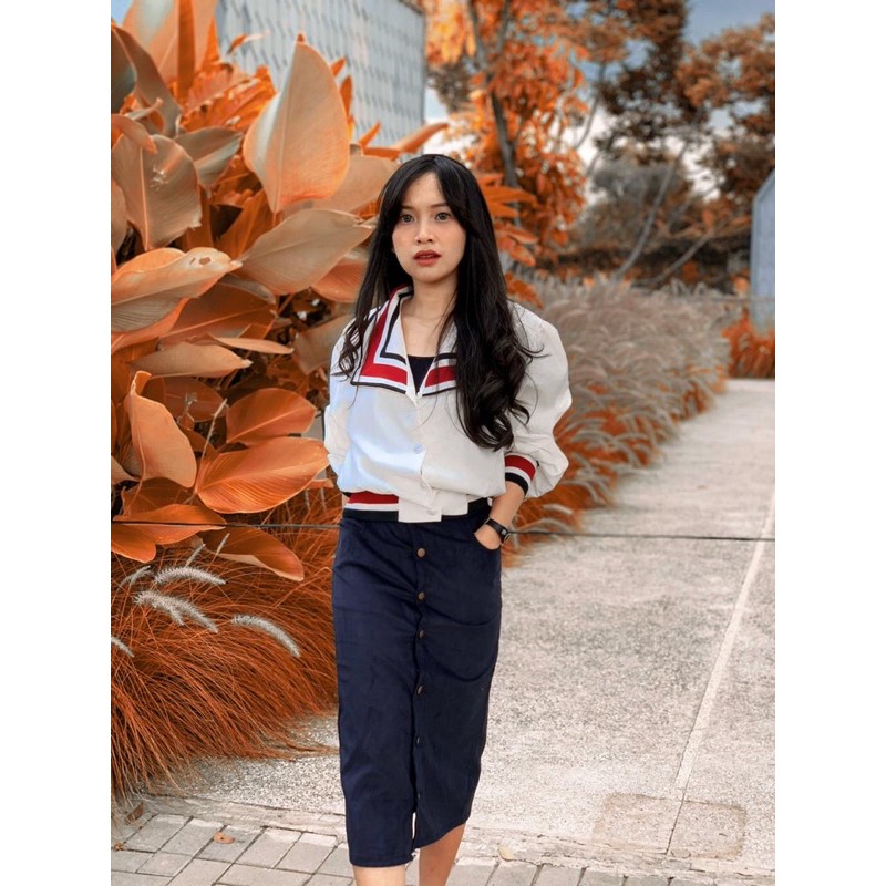 MIDI SKIRT CORDUROY | rok corduroy midi | rok midi