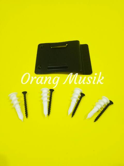 Stand Gitar Dinding Panjang - Stand Wall Hanger Gitar dan Bass