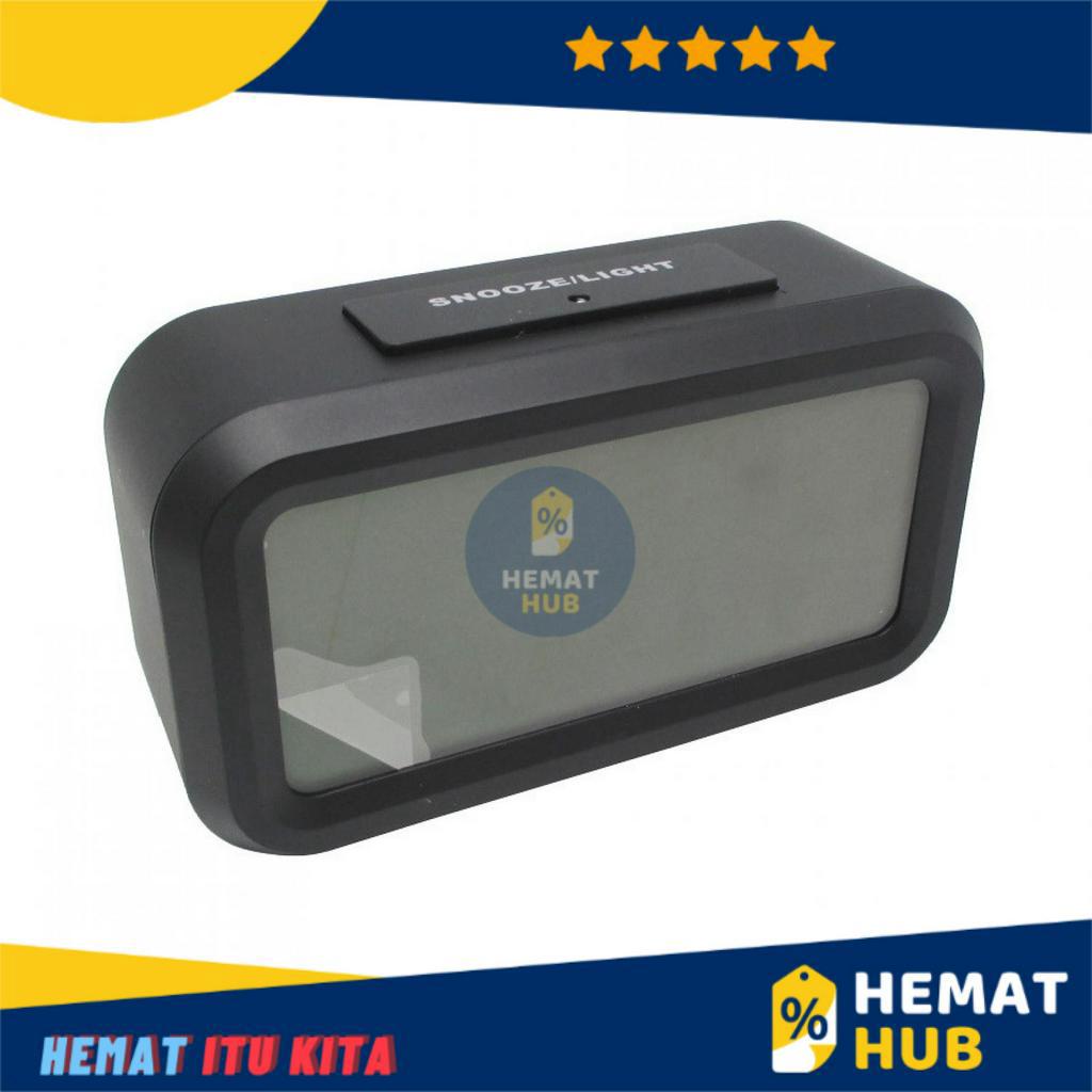 Jam Digital Meja Alarm LED Dekorasi Kamar Tidur Ruang Tamu Minimalis Temperatur Modern Minimalis