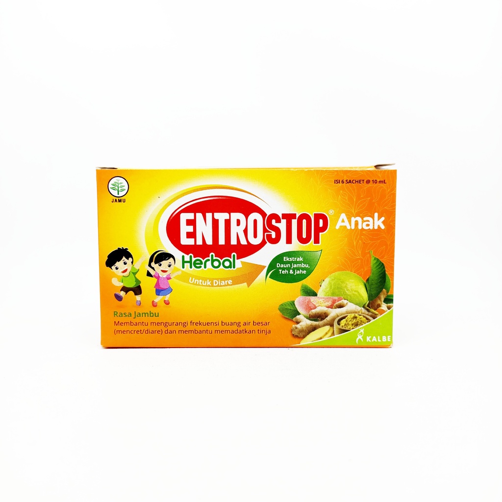 Entrostop Box Herbal Anak isi 6 Saset