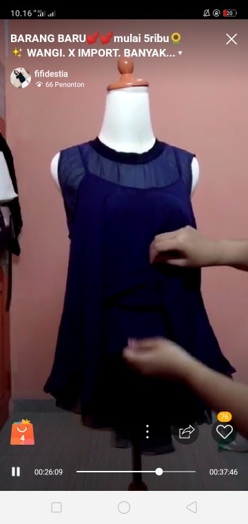 Total Live Tambahan 1-5ribu