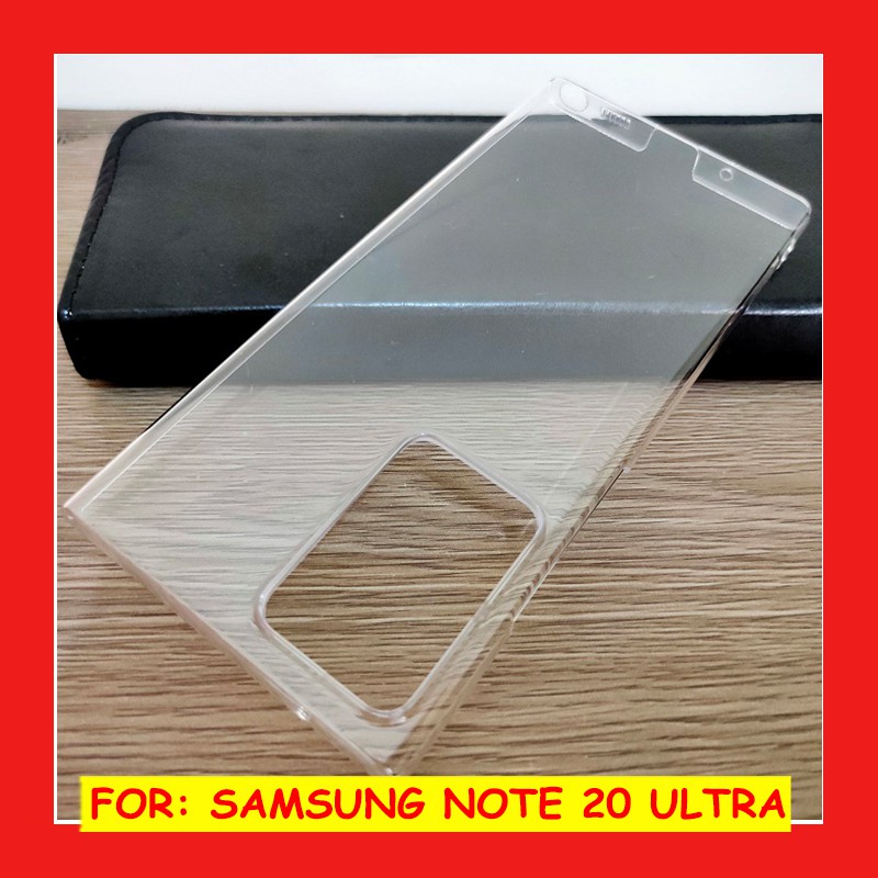 Samsung Galaxy Note 20 Ultra - Clear Hard Case Casing Cover Transparan