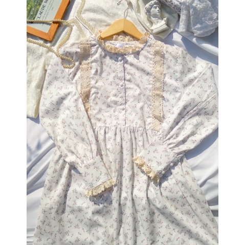 BELLE DRESS / DRESS BUNGA - BUNGA/GAMIS REMAJA/GAMIS WANITA/GAMIS REMAJA OOTD KOREAN STYLE/GAMIS KAT