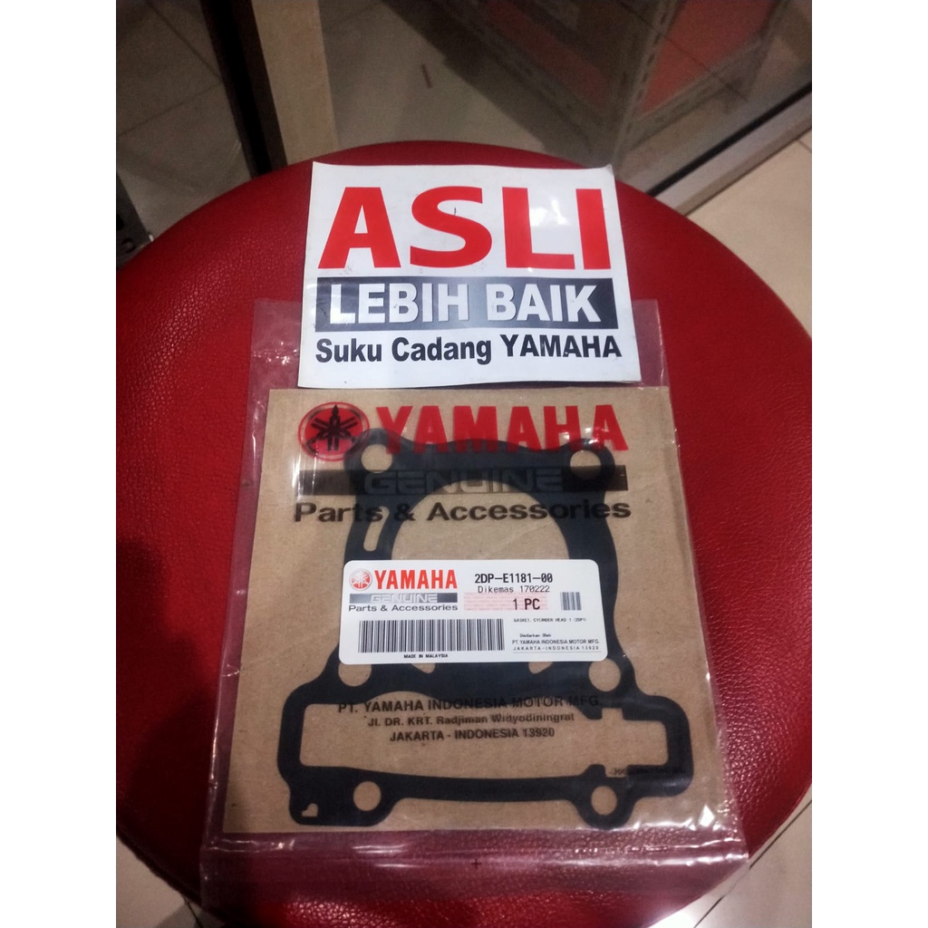 Paking Head Nmax Old - Aerox 155 Old - Nmax New - Aerox New Original Yamaha Genuine Parts